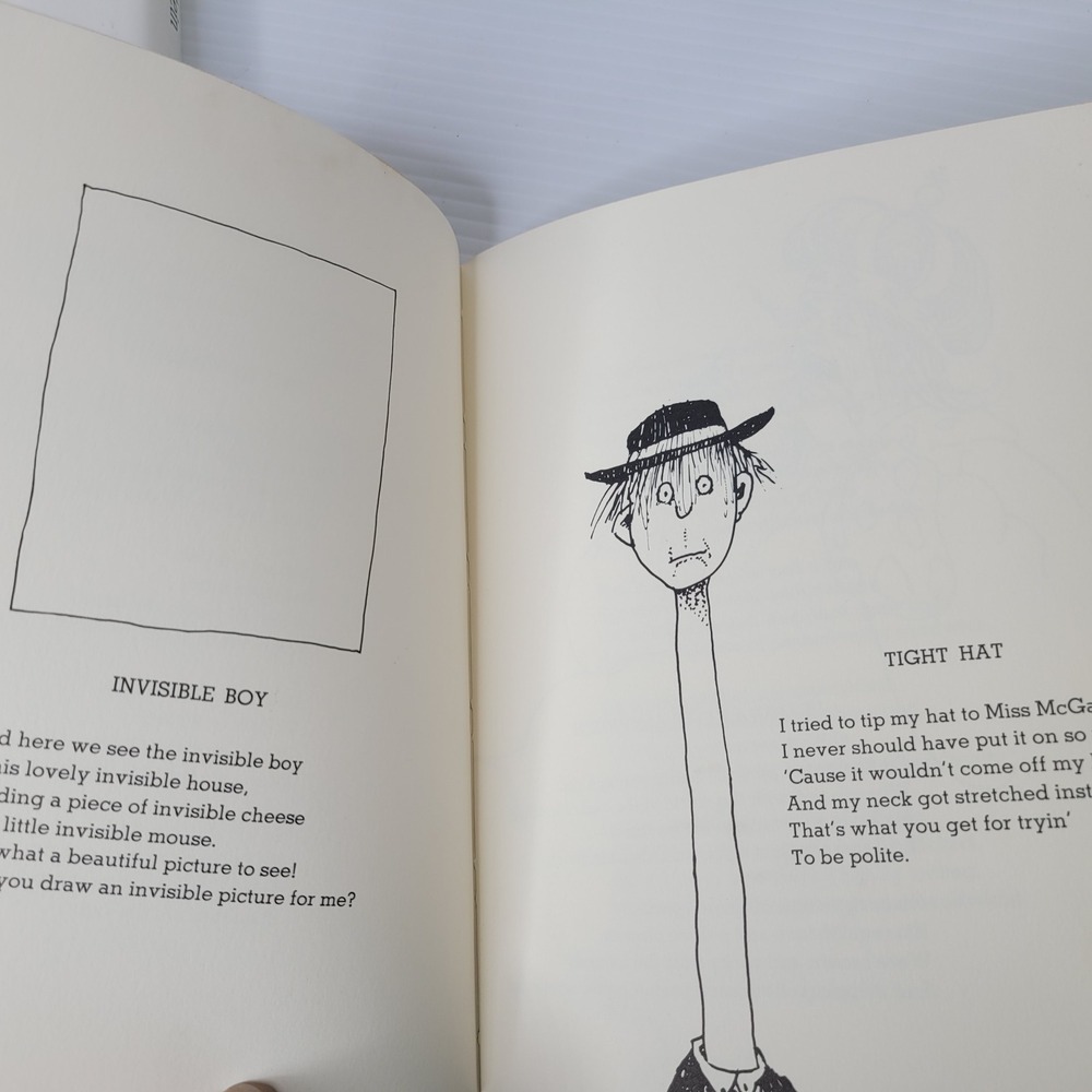 Shel Silverstein Where the Sidewalk Ends & A Light in the Attic Books Hardcover - Picture 7 of 11